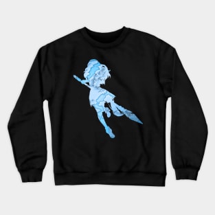 Resplendent Florina: Lovely Flier Crewneck Sweatshirt